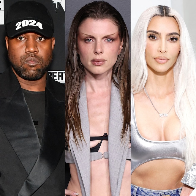 Kanye West, Julia Fox, Kim Kardashian